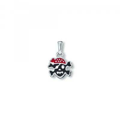 Image de Pendentif pirate 925/- argent rhodié