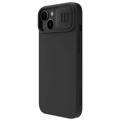 Immagine prodotto di Nillkin Camshield Silky Custodia in silicone Custodia per Iphone 14 Plus con copertura della fotocamera Nero