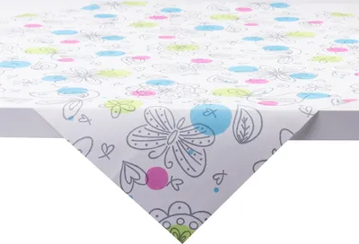 Produktbild von Sovie HOME Tischdecke Petra aus Linclass® Airlaid 80 x 80 cm, 1 Stück - Floral