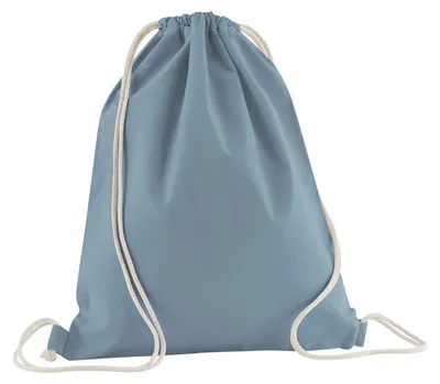 Produktbild von Westford Mill - Turnbeutel, Baumwolle, 12 Liter FK2643 (Einheitsgröße) (Blau)