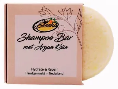 Productafbeelding van Beesha Shampoo Bar Hydrate & Repair 60 gram
