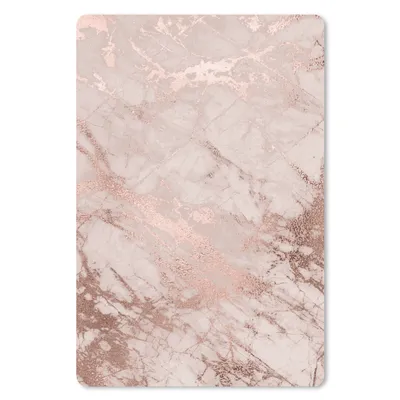 Obrázek produktu pro Podložka pod myš - Mramor - Růžová - - Mramorový vzhled - Třpytky - Design - 18x27cm - Podložka pod myš