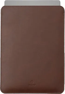 Produktbild von Hülle für MacBook Air 15" M4, Baltan Sleeve Premium, Dunkelbraun