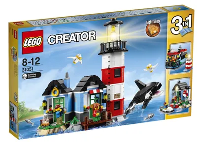Zdjęcie produktu dla LEGO Creator Lighthouse Point, Zestaw do budowania, 8 lat(a), 528 szt., 990 g