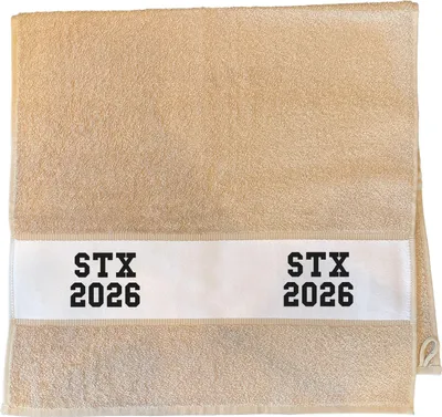 Produktbild von Huuraa Handtuch STX 2026 Abschluss Dänemark 50x100cm Sand Baumwolle Handtuch Geschenkidee