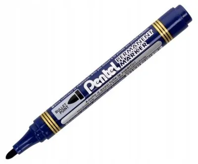 Image de Pentel Marqueur Permanent N850 Pointe Ronde Bleue
