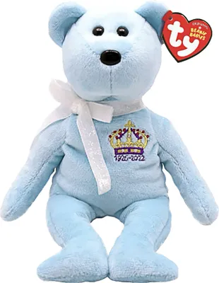 Produktbild von TY Beanie Babies, Queen Elizabeth II, ca 15 cm