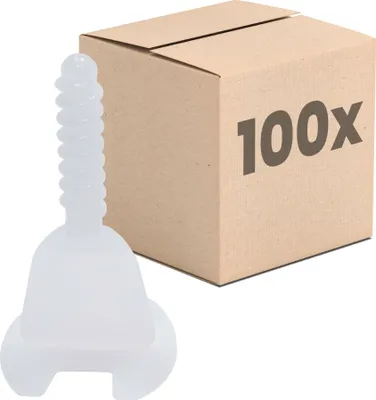 Produktbild von Dalsys Fliesen Nivelliersystem 3mm 100 Laschen, Verlegehilfe Set, Fliesenleger Werkzeug