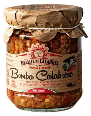 Produktbild von Gemüse Bomba Calabrese Sauce mit Chili 180g - Delizie di Calabria