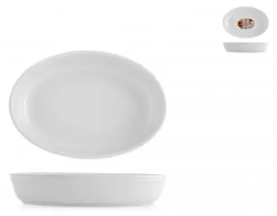 Immagine prodotto di HOMe Pirofila Ovale Vetroceramica Cm 28X18Xh5,5
