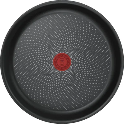 Produktbild von Tefal L72306, Rund, Allzweckpfanne, Grau, Titan, Aluminium, Thermo-Punkt