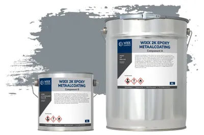 Productafbeelding van Wixx 2K Epoxy Metaalcoating - RAL 7046 | Telegrijs 2 - 5L