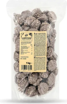 Produktbild von KoRo I Blaubeer Schoko Crispy Cluster 1 kg