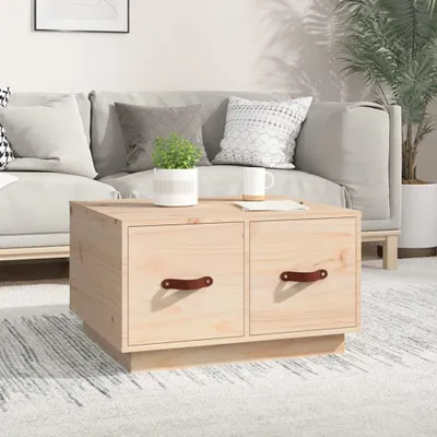 Produktbild von Couchtisch 60x53x35 cm Massivholz Kiefer , Couchtische Design 2024