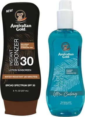 Obrázok produktu pre Austrálsky zlatý balzam Z Bronzerem SPF30 + Aloe Freeze Gel