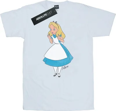 Produktbild von Disney - "Alice in Wonderland" T-Shirt für Herren BI9986 (3XL) (Weiß)