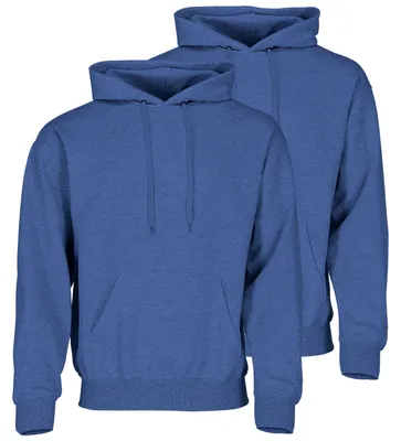 Produktbild von Doppelpack Fruit of the Loom Classic Kapuzen-Sweat Herren Hoodie 2er Pack + GRATIS MyShirt Stoffbeutel