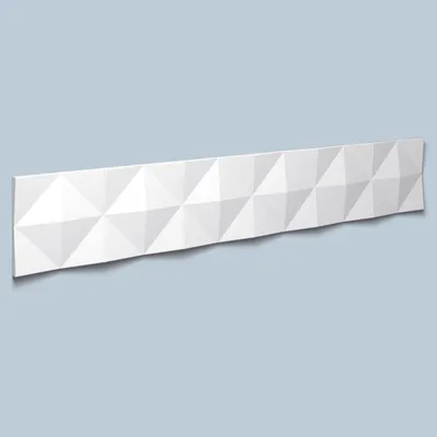 Obrázek produktu pro Nástěnný 3d panel NMC PYRAMID ARSTYL Noel Marquet Panel na zeď Dekorační prvek moderna barva bílá 0,22 m2