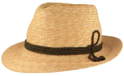 Tiefenbacher Stroh-Trachtenhut 4-fach Kordel von Hut Breiter in beige