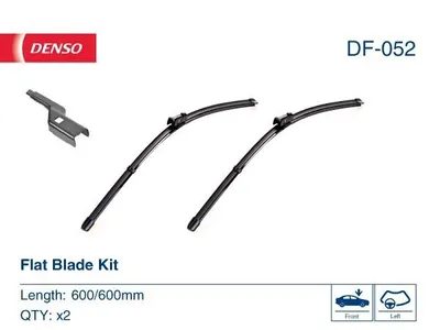 Produktbild von DENSO Flat Scheibenwischer Vorne für VW Transporter V Bus (7HB, 7HJ, 7EB, 7EJ, 7EF, 7EG, 7HF, 7EC) Rahmenlos