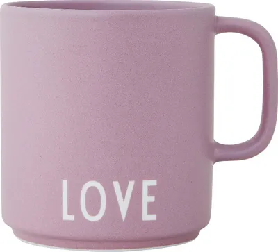 Produktbild von Design Letters - AJ Favourite Becher mit Henkel - LOVE - Lavender