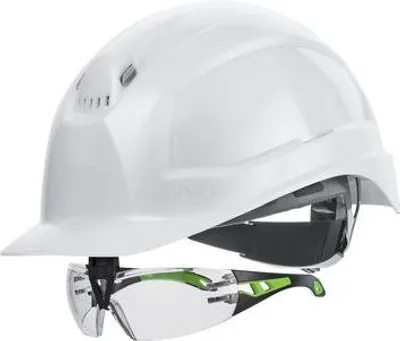 Zdjęcie produktu dla Kask ochronny uvex pheos IES 9772050 biały z otworami wentylacyjnymi