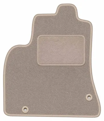 Image de Tapis conducteur en moquette pour Peugeot Partner II 2008-2018 (5 places) – 1 pièce, beige, sur mesure – Wielganizator LUX