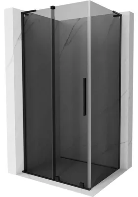 Obrázek produktu pro Mexen Velar L posuvný sprchový kout 120 x 110 cm, grafit, černý - 871-120-110-43-70