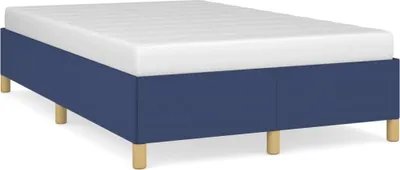 Immagine prodotto di vidaXL Struttura letto senza materasso blu 120x200 cm in tessuto