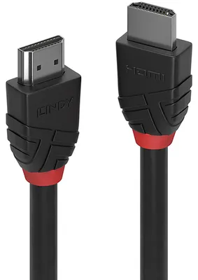 Image de LINDY HDMI High Speed Kabel Black Line 1m