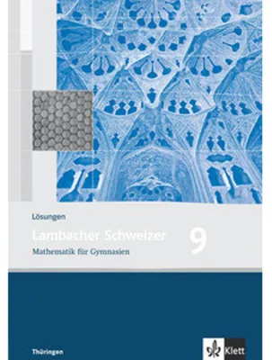 Produktbild von Lambacher Schweizer. 9. Schuljahr. Lösungen. Thüringen