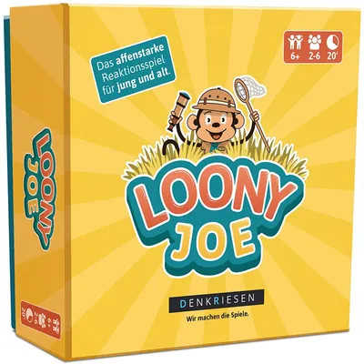 Produktbild von Denkriesen Loony Joe, Brettspiel, Familie, 6 Jahr(e), 20 min