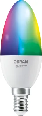 Produktbild von OSRAM LED Leuchtmittel SMART+ MATTER CLASSIC shapes Multicolor  4.9W 827...865 Multicolor E14 TRIPLE PACK Dimmbar RGBTW 4099854529863