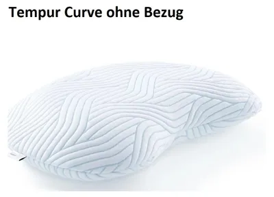 Produktbild von Kissenbezug für Tempur Curve Sonata S / M Reißverschluss Baumvolle Elasthan