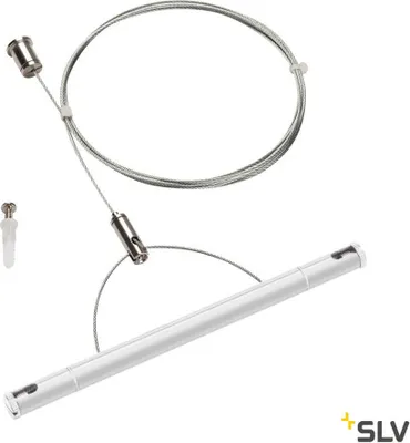 Produktbild von SLV 1002698 TENSEO Drahtseilabhängung weiß