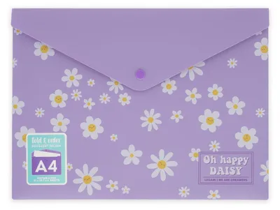Image de Classeur pour documents Legami - FOLD & ORDER - Motifs fleurs