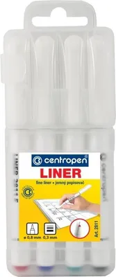 Obrázok produktu pre Liner Centropen 2811, sada 4 farieb