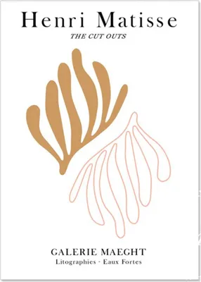 Produktbild von TPFLiving Kunstdruck LW-1207 (OHNE RAHMEN) Poster - Leinwand - Wandbild - Hochauflösender Giclée-Druck, langlebig und hochwertig - Abstrakte Frauenmotive von Henri Matisse, Farbe  - Größe: 60x90cm