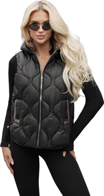 Produktbild von Damen Weste Schwarz OZONEE O/5M3235/392Z M