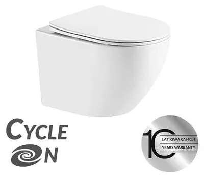Immagine prodotto di Laveo DESNA CYCLEON 2.0 vaso WC sospeso senza brida con sedile VMD_610S