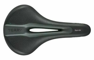 Obrázok produktu pre Terry Figura Gel Men Black Oceľ Sedlo