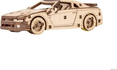 Zdjęcie produktu dla Puzzle 3D, Mini Supercar, EWA, drewno, 89 elementów