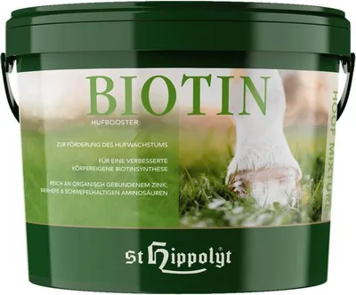 Immagine prodotto di St.Hippolyt - 2,5kg - Miscela di biotina per zoccoli Cura del cavallo