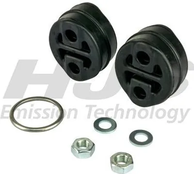 Produktbild von HJS 82 42 9026 Montagesatz Auspuffanlage Abgasanlage für NISSAN MICRA IV (K13) NOTE (E12)