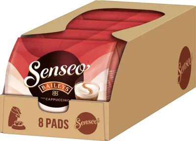 Produktbild von SENSEO Pads Typ Cappuccino Baileys Senseopads 40 Getränke Kaffeepads Softpads