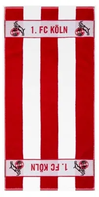 Produktbild von Handtuch 1. FC Köln Blockstreifen 50 x 100 cm