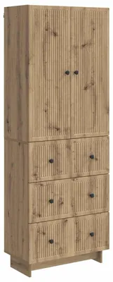 Obrázok produktu pre Sada skríň 2 pcs 66 x 34,5 x 90 cm Kompozitné drevo