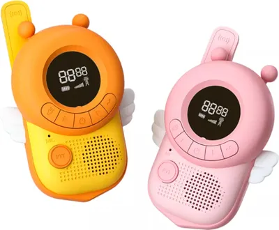 Zdjęcie produktu dla 2X Walkie Talkie Dla Dziecki Krótkofalówki Do Zabawy Łoki Toki Pszczółki