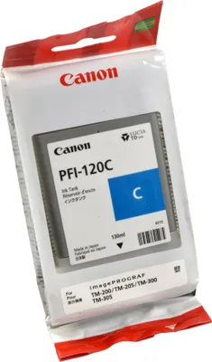 Produktbild von Canon PFI-120C, Cyan, 130 ml, 1 Stück(e), Einzelpackung