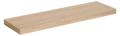 Obrázek produktu pro Nástěnná police - Světlý dub - 80 cm - Nosnost až 15 kg